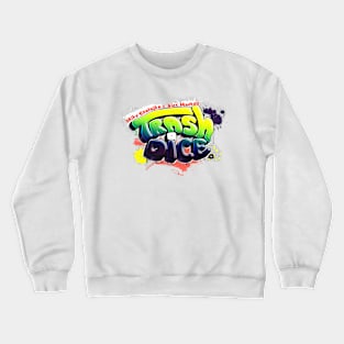 Trash Dice. Roll. Collect. Avoid the Trash. Crewneck Sweatshirt